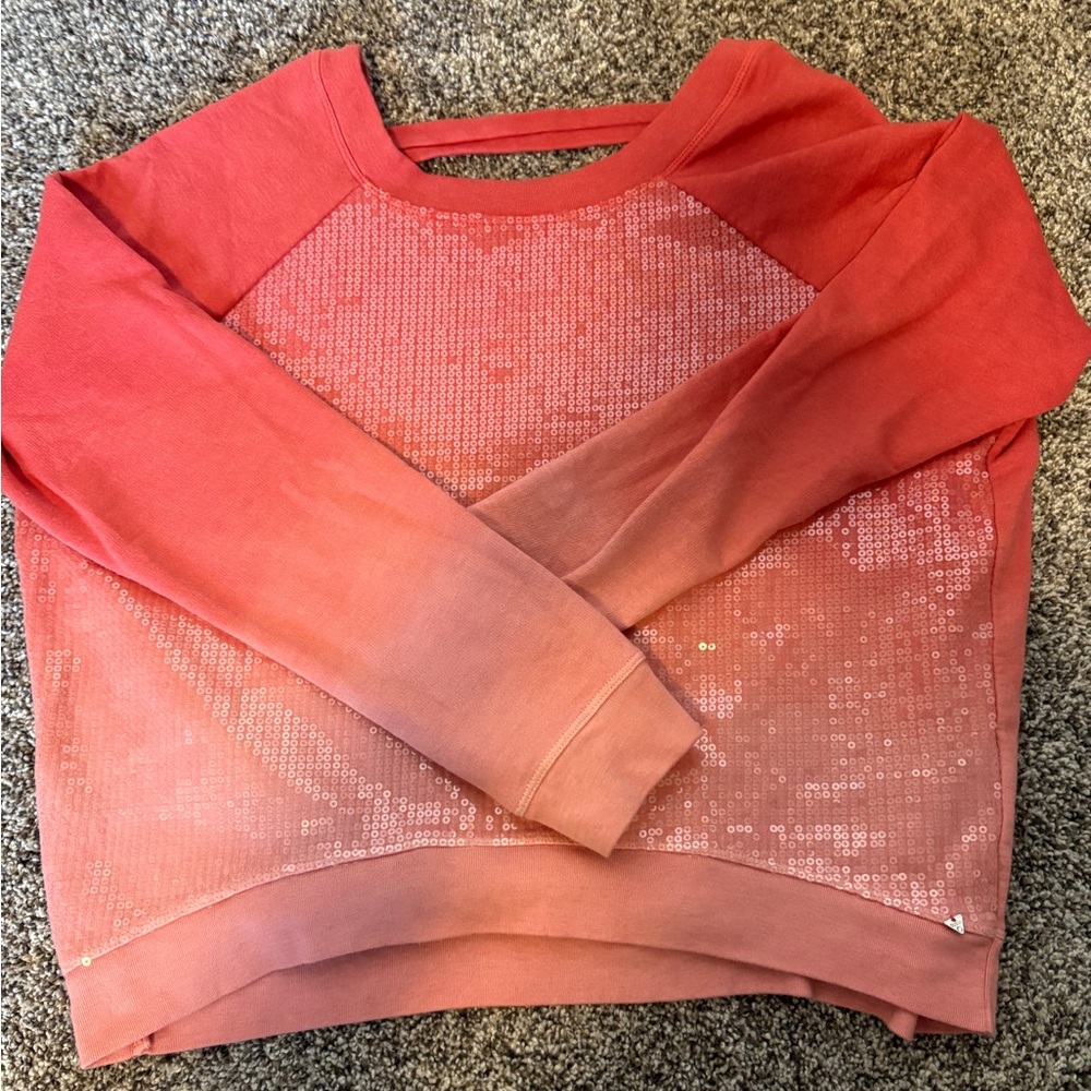 Guess Coral Sequin Top open back